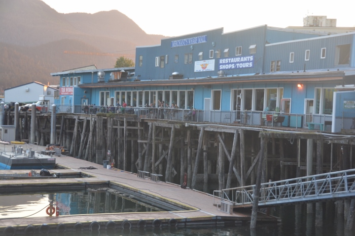 Juneau's wharf